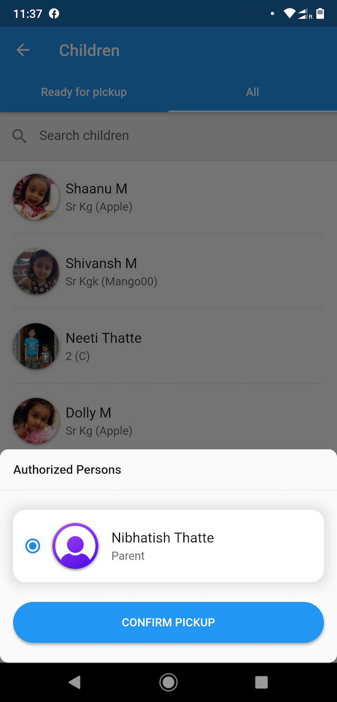 School Diary Dismissal Manager